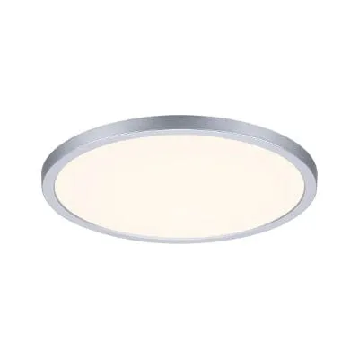 Areo VariFit Round LED Recessed Panel 230mm Warm White - Chrome
