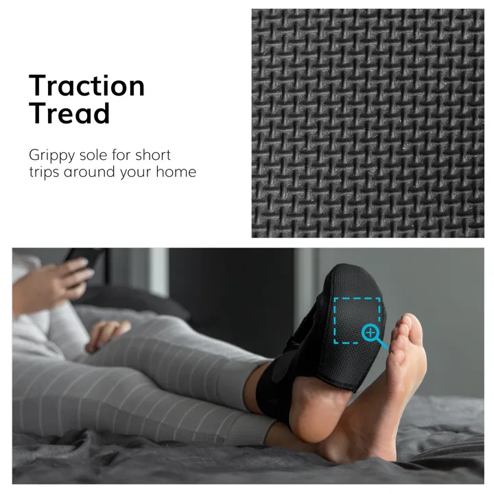 Cuzcare Plantar Fasciitis Night Splint Soft Stretching Brace Compression Sleeve For Pain Support