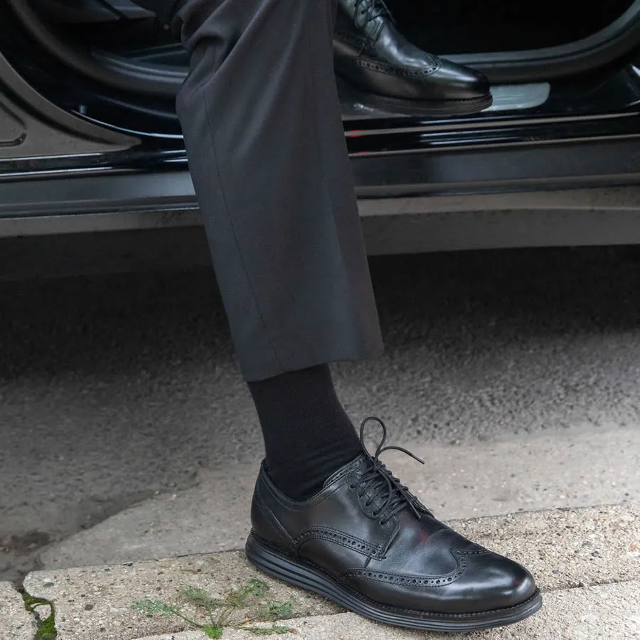 Extra Wide Dress Socks Loose Fit Stays Up!