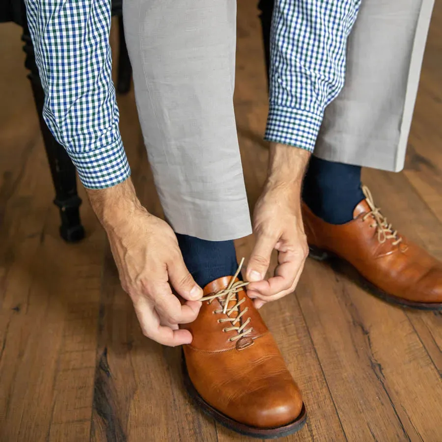 Extra Wide Dress Socks Loose Fit Stays Up!