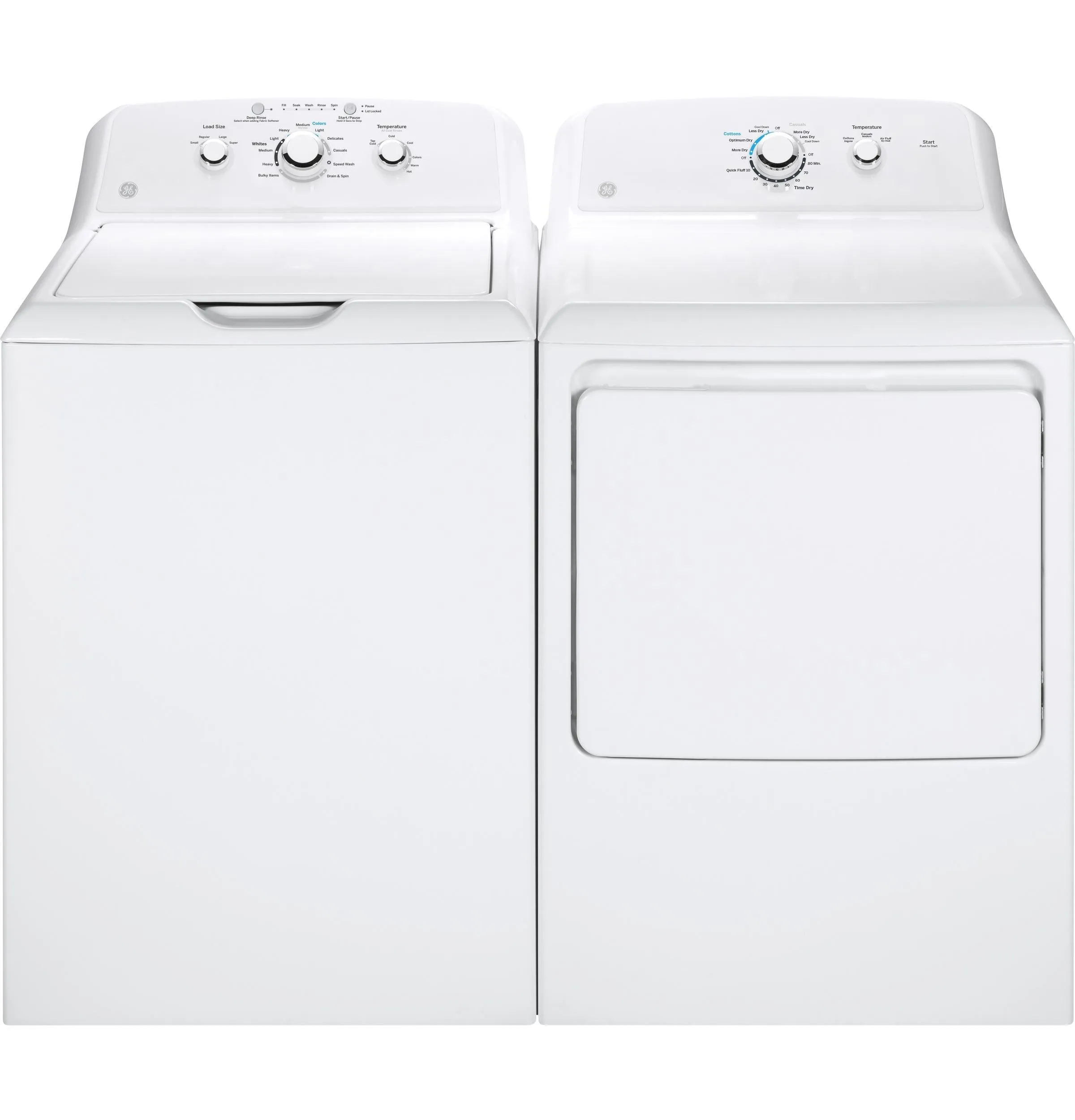 GE APPLIANCES GE(R) 7.2 cu. ft. Capacity aluminized alloy drum Electric Dryer