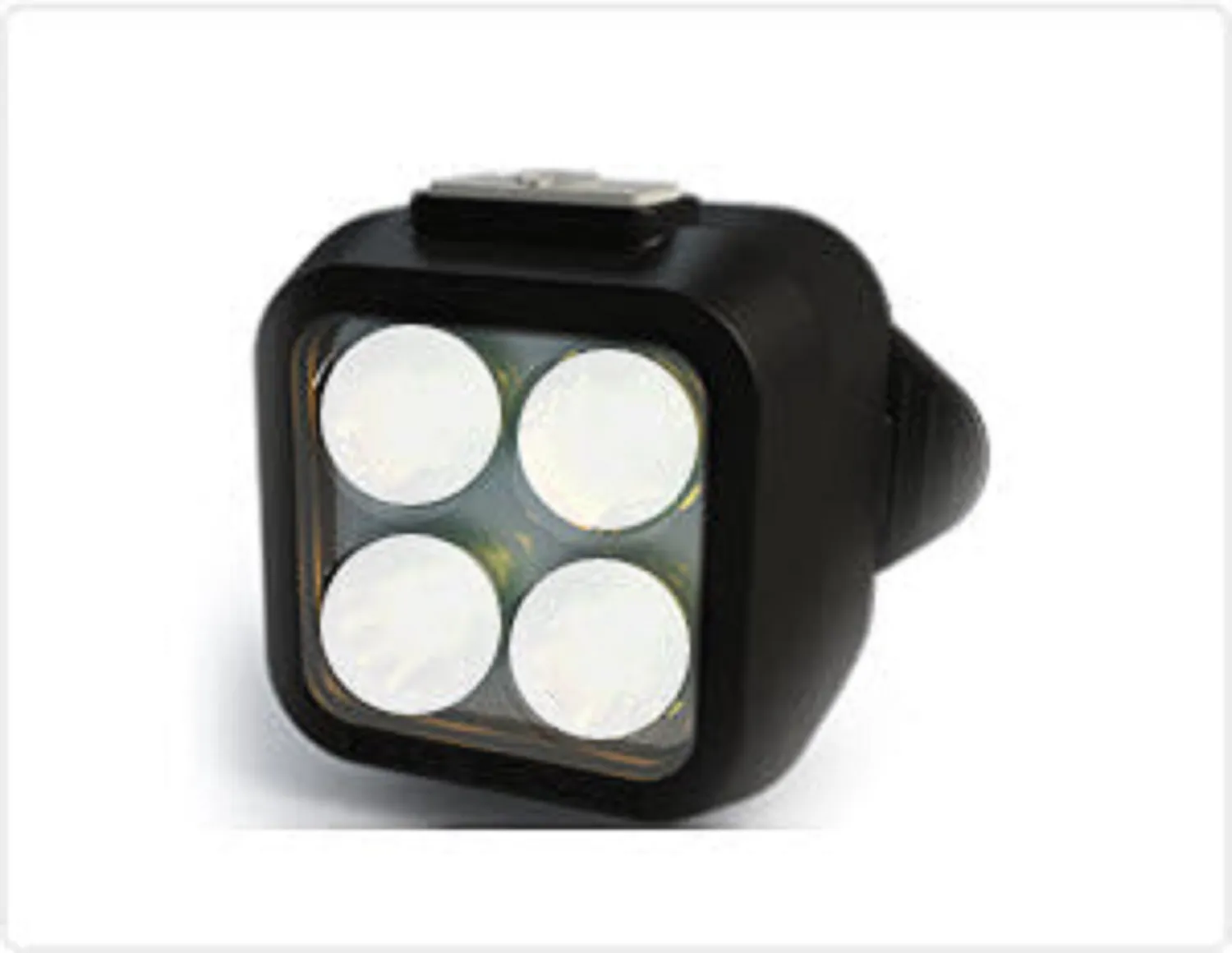 Rescue Leaders WWLBRA-2 WHITE & WHITE Body Beacon LED Equipped Black Leather Brass Belt Keeper First Responder Lights Gen 2 - Quantity of 2