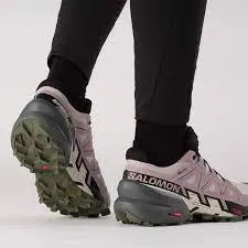 SALOMON WOMENS SPEEDCROSS 6 GTX (ASHES OF ROSES/OLIVE)