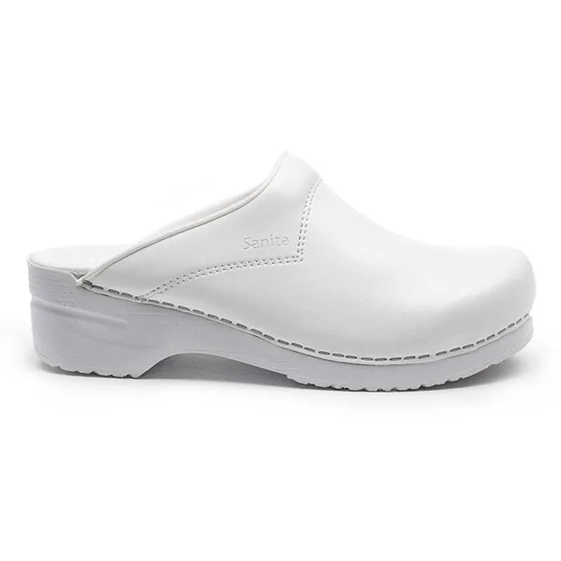 SAN-FLEX White Work Clog - SANITA