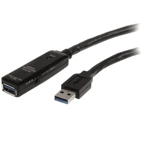 Startech.com 16.4ft Active USB 3.0 Extension Cable with AC Power Adapter