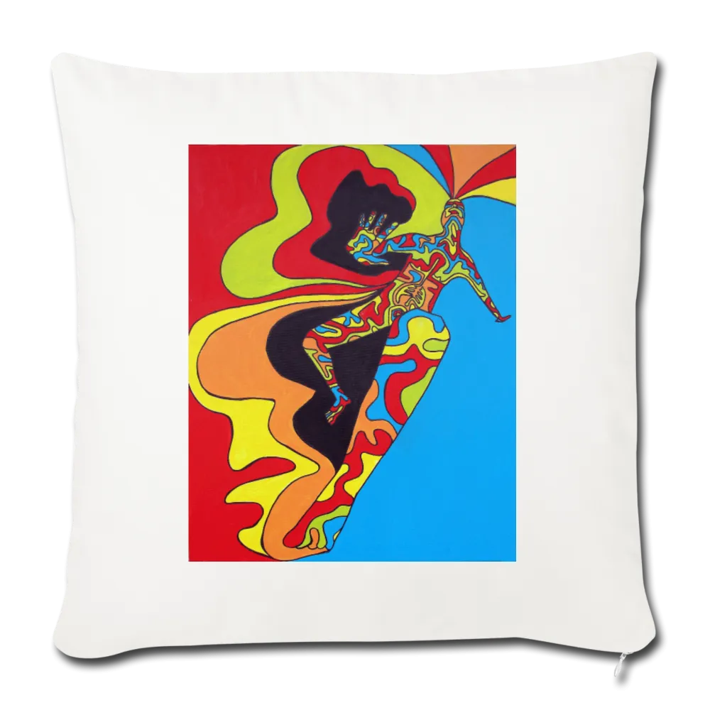 Throw Pillow Cover 18” x 18”