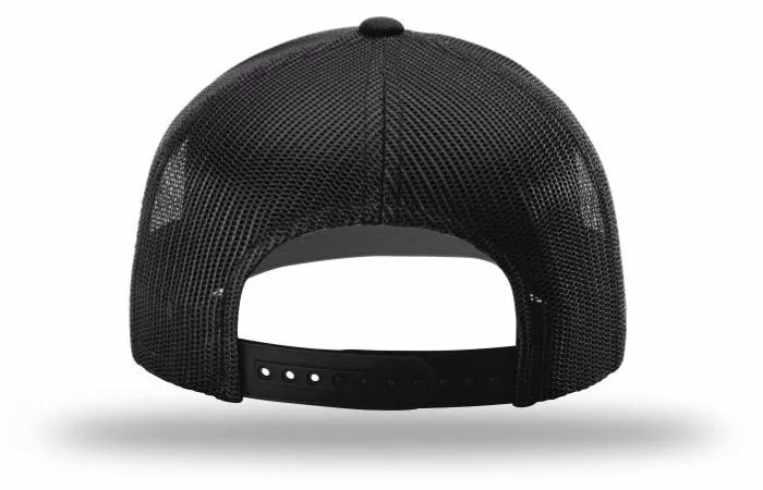 Ultra Snap Back Trucker Hat - Black/Black