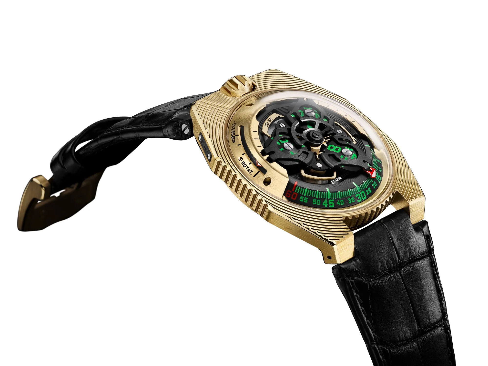 Urwerk UR-100 Electrum Watch