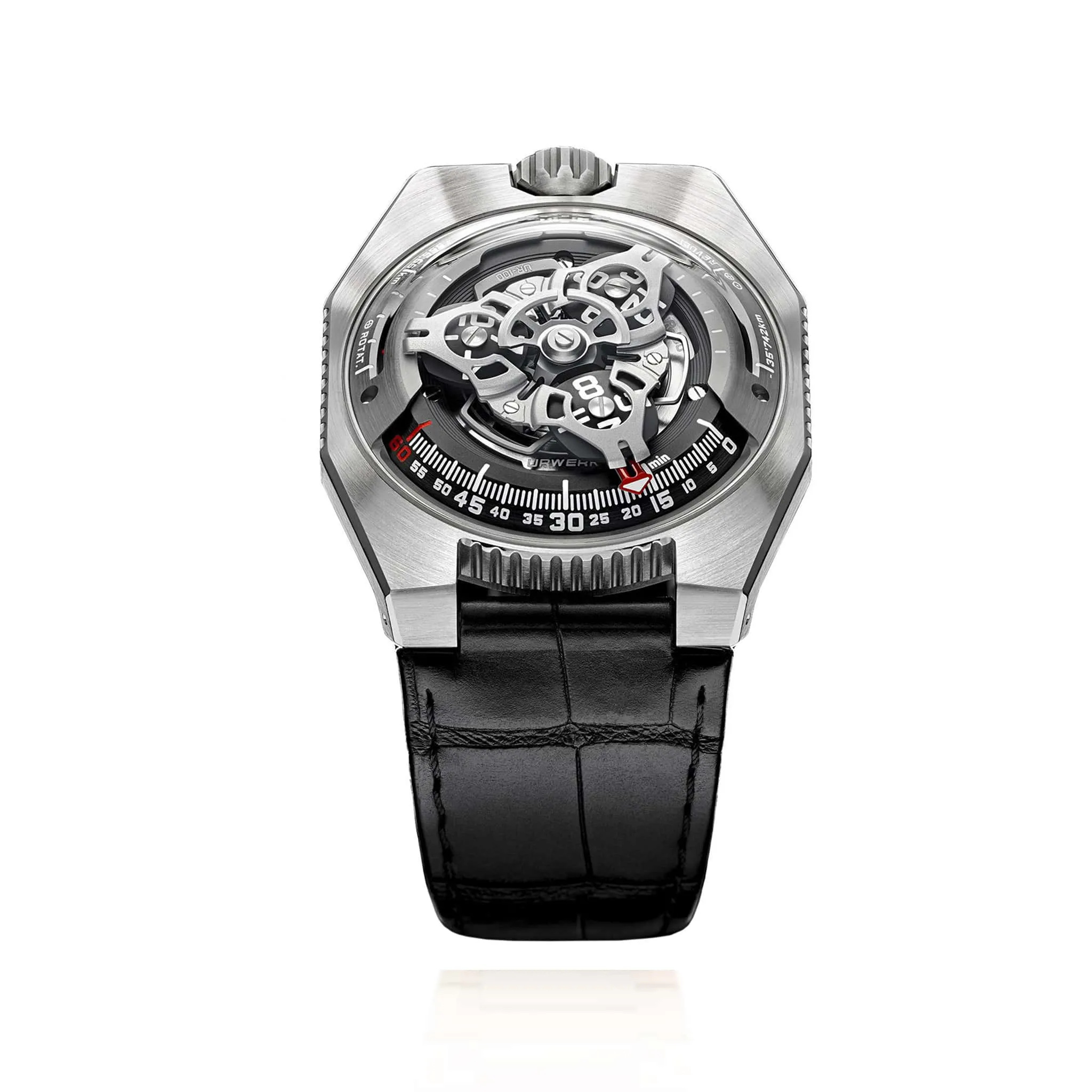 Urwerk UR-100 SpaceTime Iron Watch