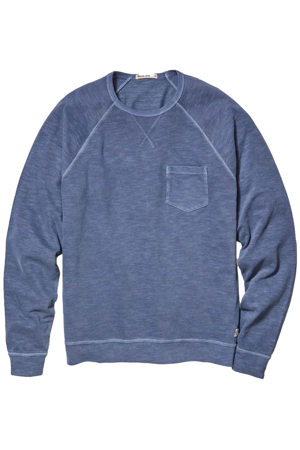 VINTAGE HEAVY SLUB RAGLAN Mood Indigo